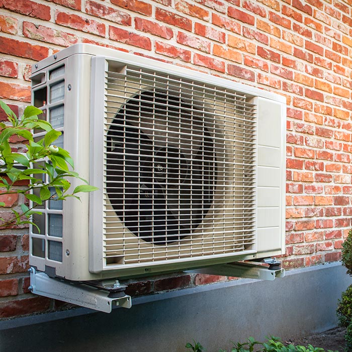 Exterior heat pump Exterior heat pump