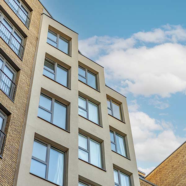 Exterior view of the project